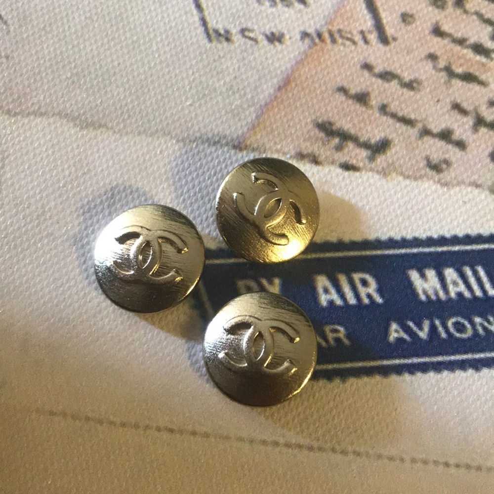 Authentic Chanel Buttons (3 ct)
